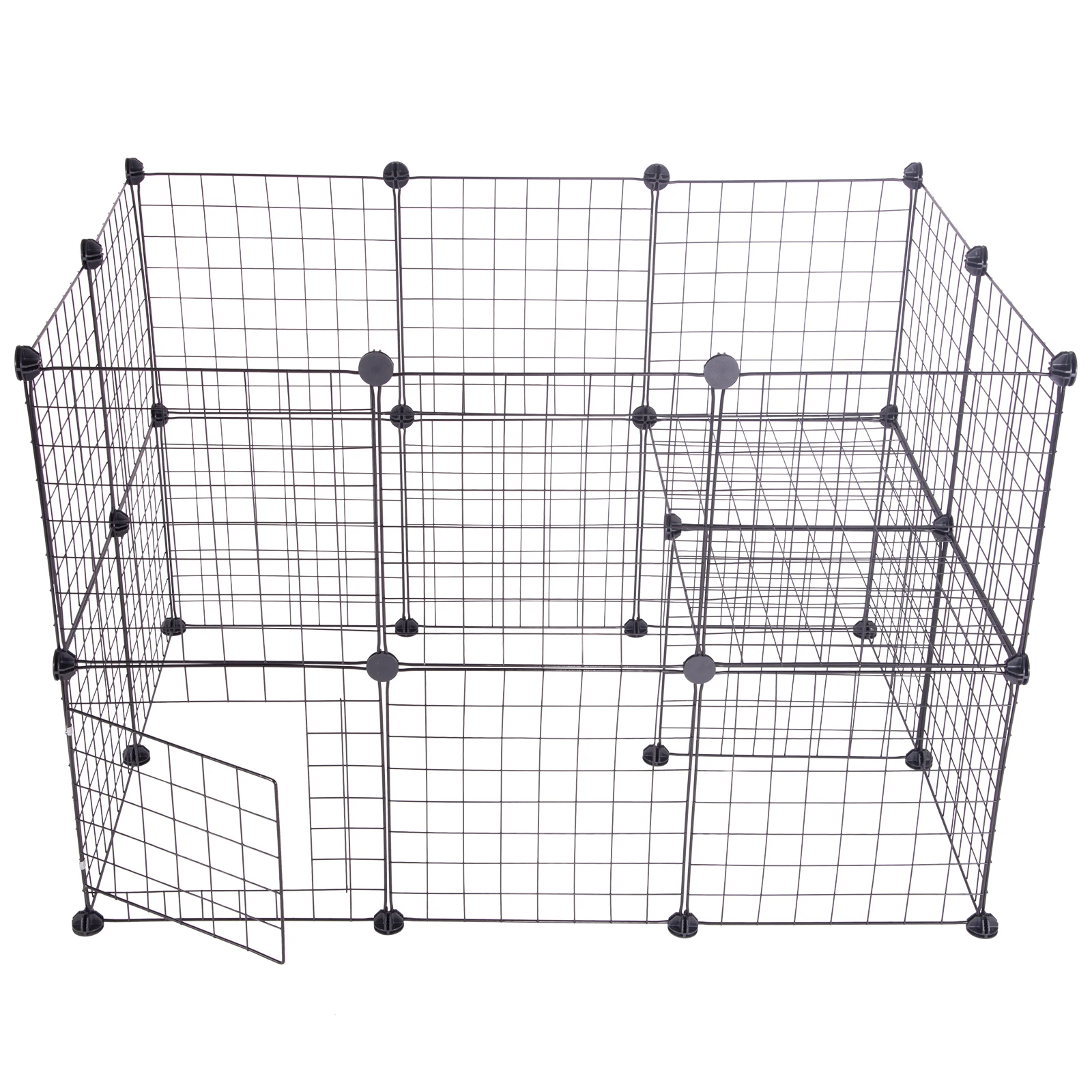 DIYPetPlaypenEnclosureWirePlasticPuppyKennelHouseExercise