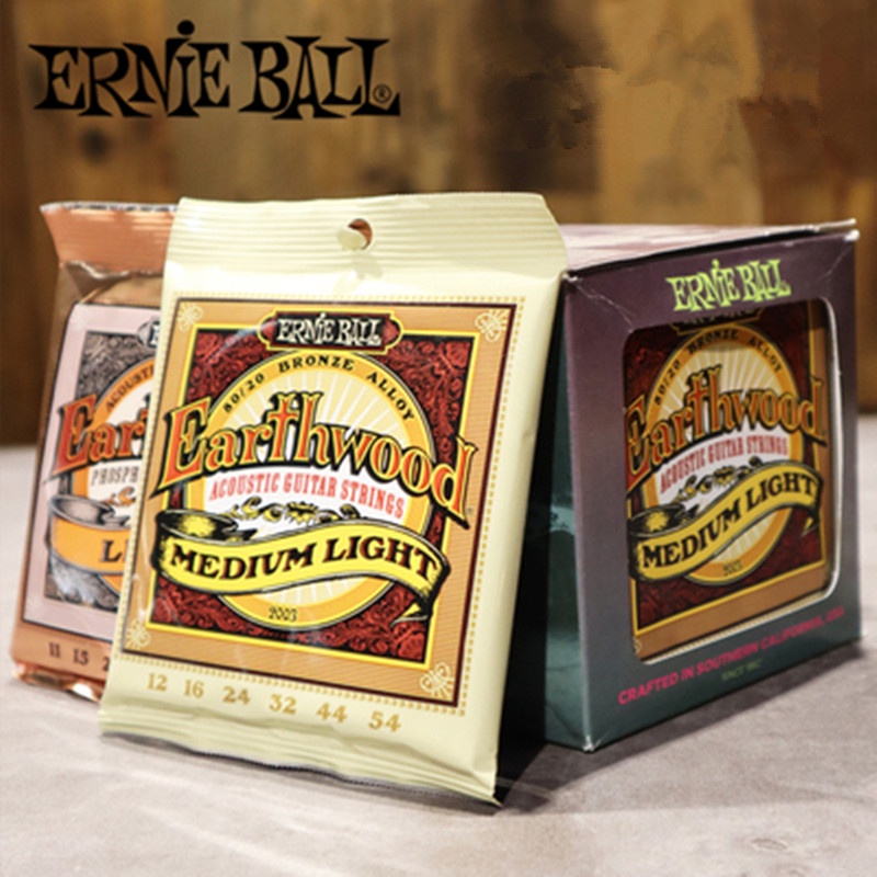 Ernie Ball Acoustic Guitar Strings 80/20 Alloy Bronze 2003 2004 2006 2008 Guitar Strings