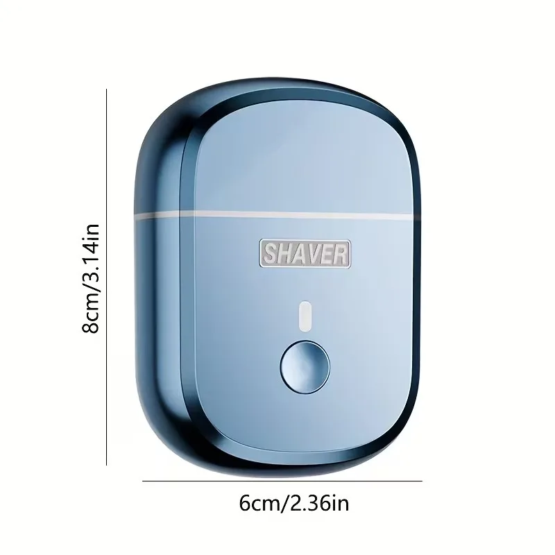 Rasoir Électrique Portable Pour Homme À Tête Magnétique Et Usb_voghion.com