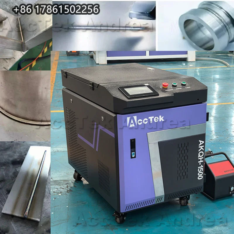 Portable Handheld Laser Welding Machine Fiber Laser Welder Alloy Aluminum Copper Galvanized Steel Metal Material 3 in 1