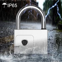 RAYKUBE Tuya Smart Padlock Fingerprint Waterproof USB Charging Quick Identification Unlock Sensor High Quality P70/P55/PQ1 - Image 3