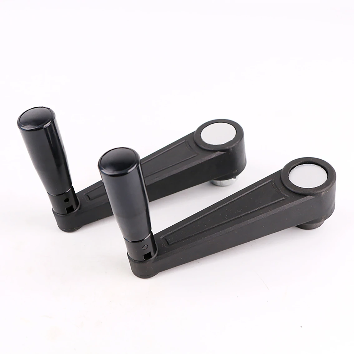 Mounting Crank Handles 63-160mm Round Hole Square Hole Non-foldable For Lathe Milling Machine 1Pcs