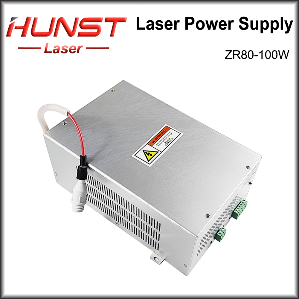 

HUNST ZR80~100W Laser Power Supply for 80W-100W Co2 Glass Laser Tube Engraving and Cutting Machine 2Years Warranty.