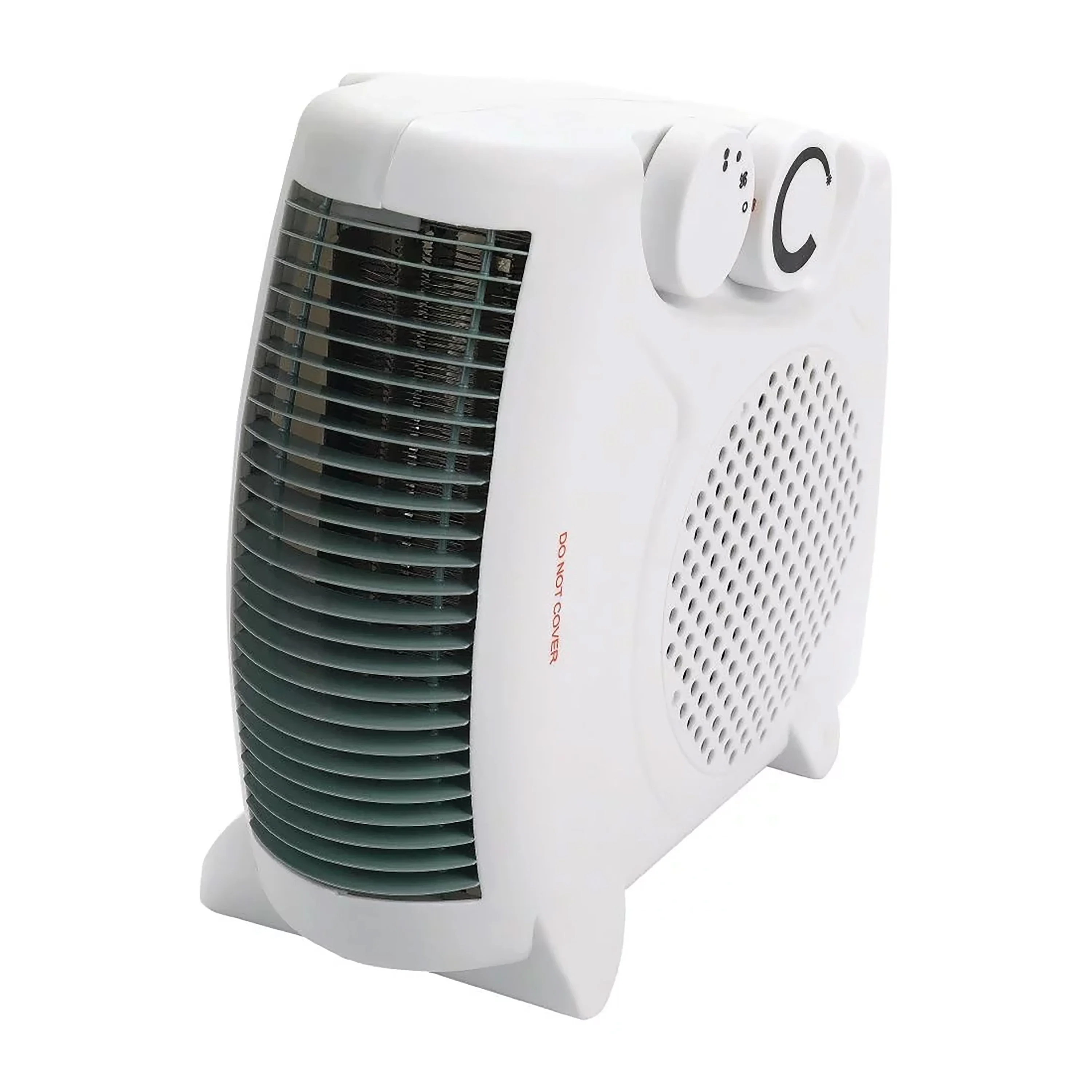 Calefactor de Aire Caliente Giratorio, Estufa Oscilante ajustable,  Termostato 2 Potencias Regulable 1000 / 2000 watios, Ventilador de  calefacción Giratorio Función de calentador de baño, Protección contra  sobrecaliente - AliExpress