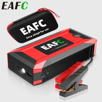 EAFC 1200A Avviatore di emergenza per auto portatile 8000mAh Power Bank Caricatore per auto Booster 12V Dispositivo di avviamento Benzina Diesel Booster di emergenza