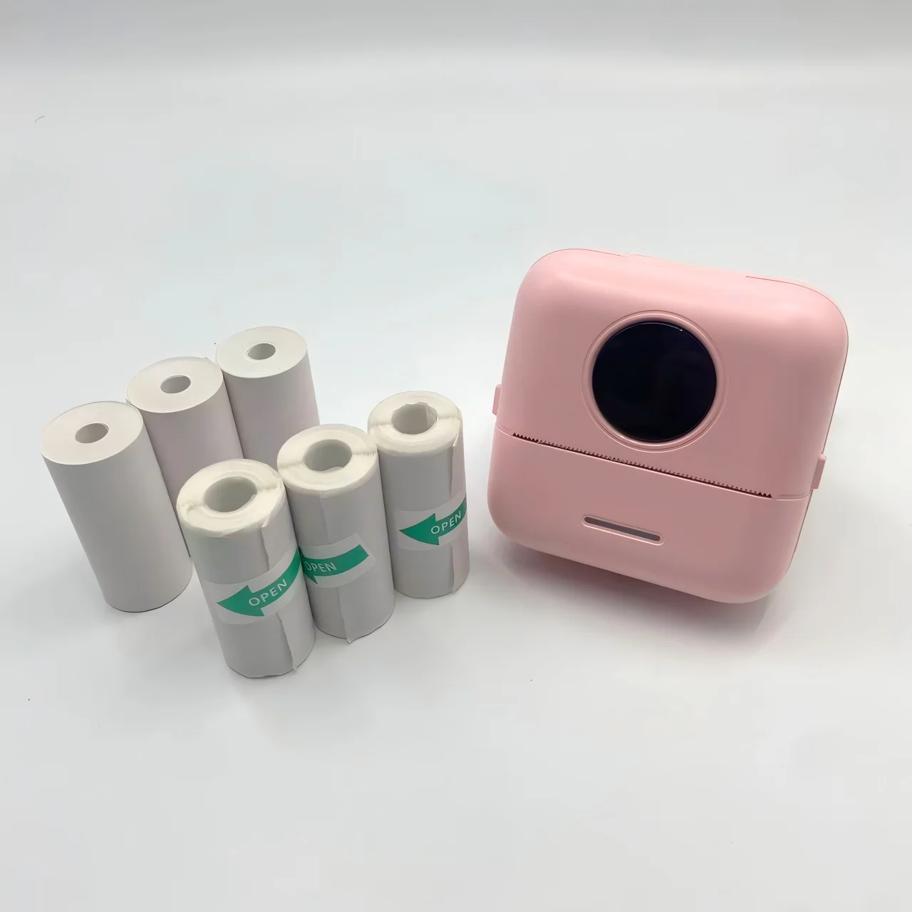 Compact High-Resolution Inkless Label Printer for Photos, Text, and Notes
