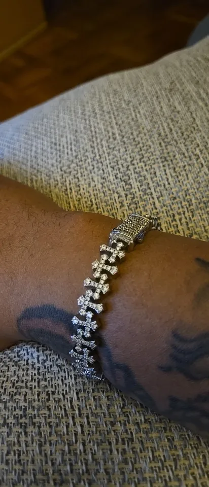 Eternal Cross Bracelet