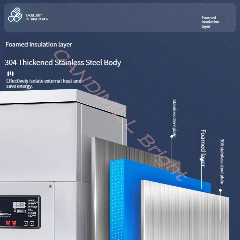 Icicle Machine 6/8 Barrel Ice Machine Dessert Snowflake Ice Commercial Automatic for Milk Tea Shop