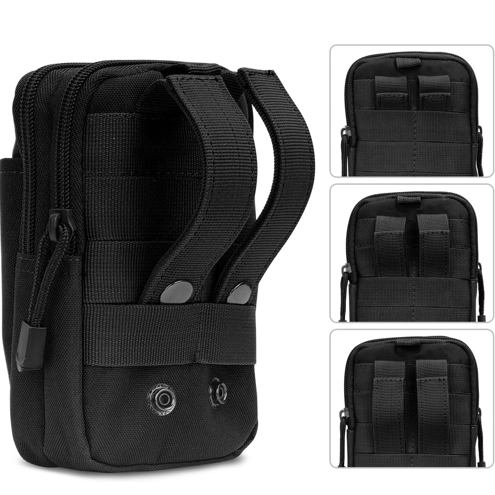 Nylon Outdoor Waist Bag Tactical Molle Pouch Fanny Pack