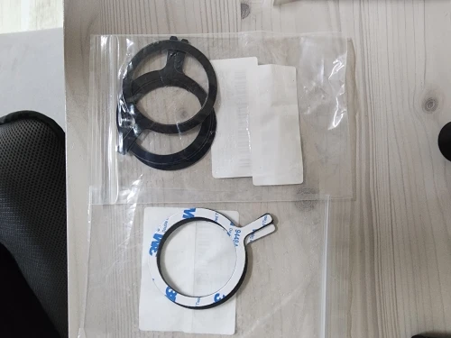 3/5 PC Metal Ring Plate for Magsafe Accessories for iPhone 14 15 Magnetic Mobile Phone Holder Car Wireless Charger Iron Sheet photo review