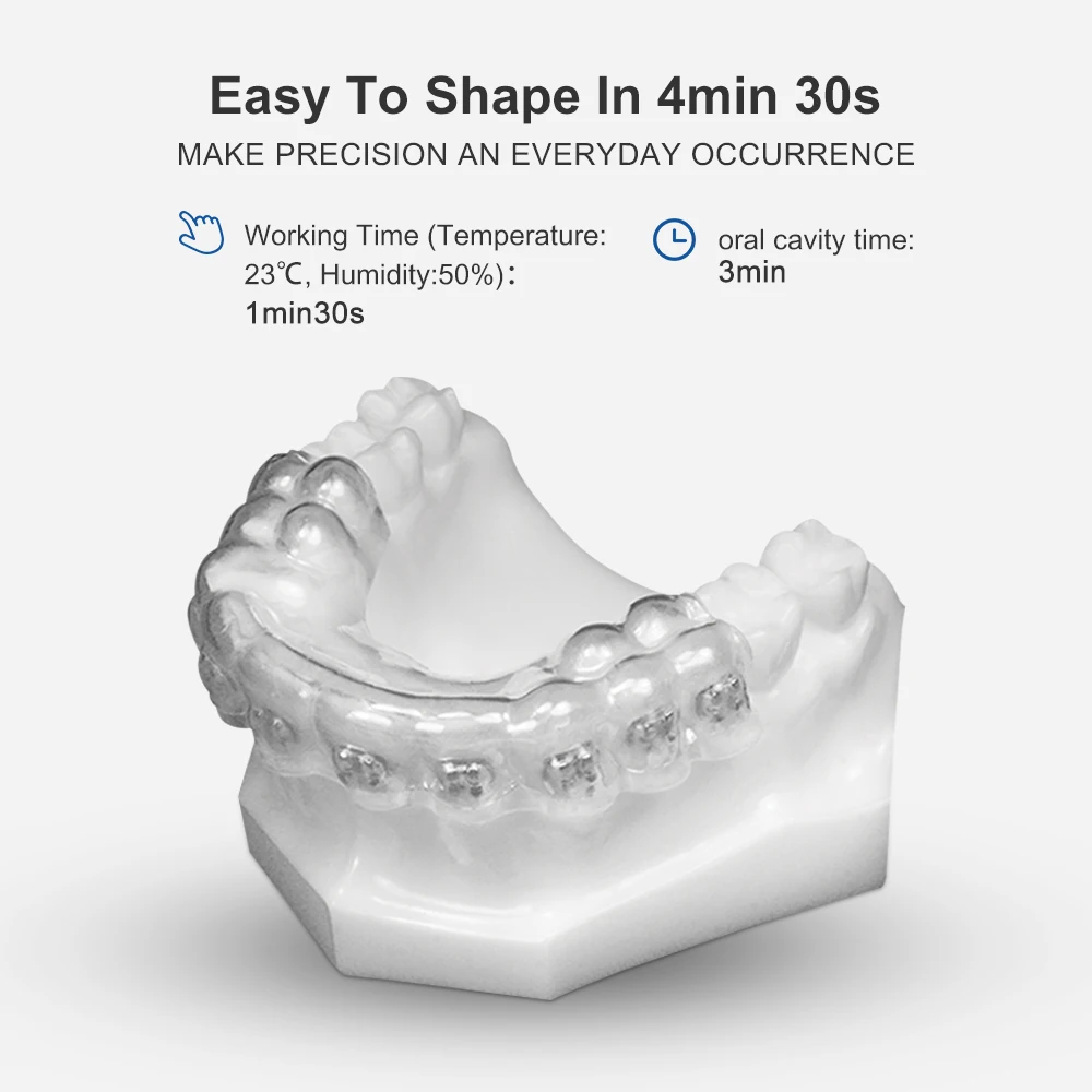 Impressão dental do silicone