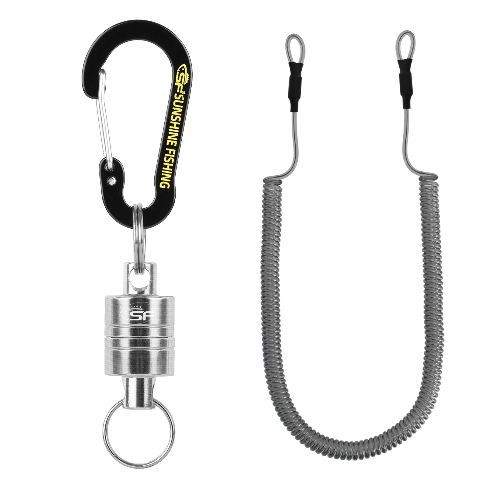 SF Strongest Magnetic Release Holder with Coiled Lanyard