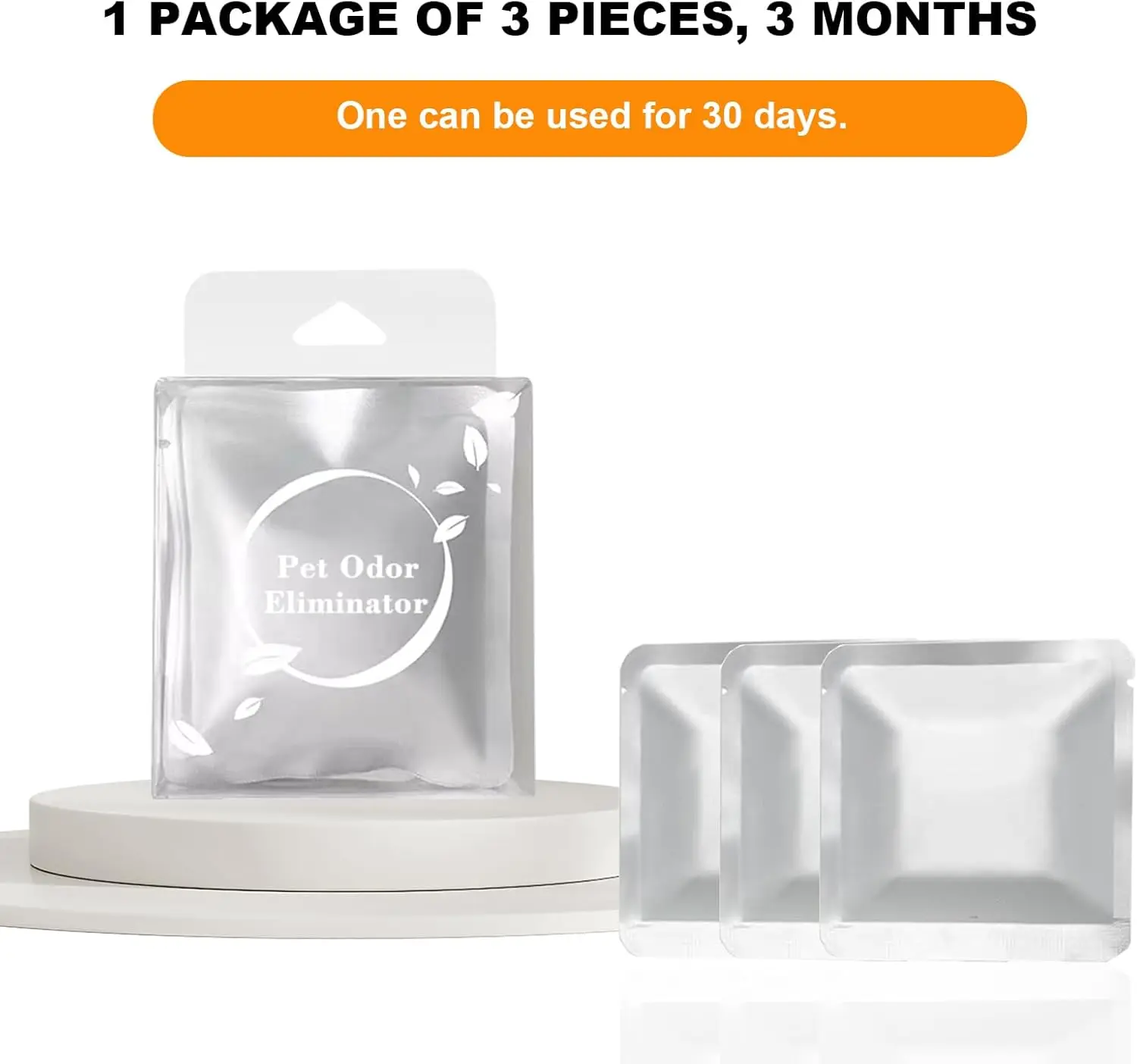 UBPET 3 Piece Odour Eliminator for PURA MAX Self Cleaning Cat Litter Tray and UBPET Automatic Litter Box, Cat Urine Excrement - Image 2