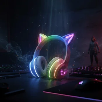 Cat Ear Bluetooth Headphones 1