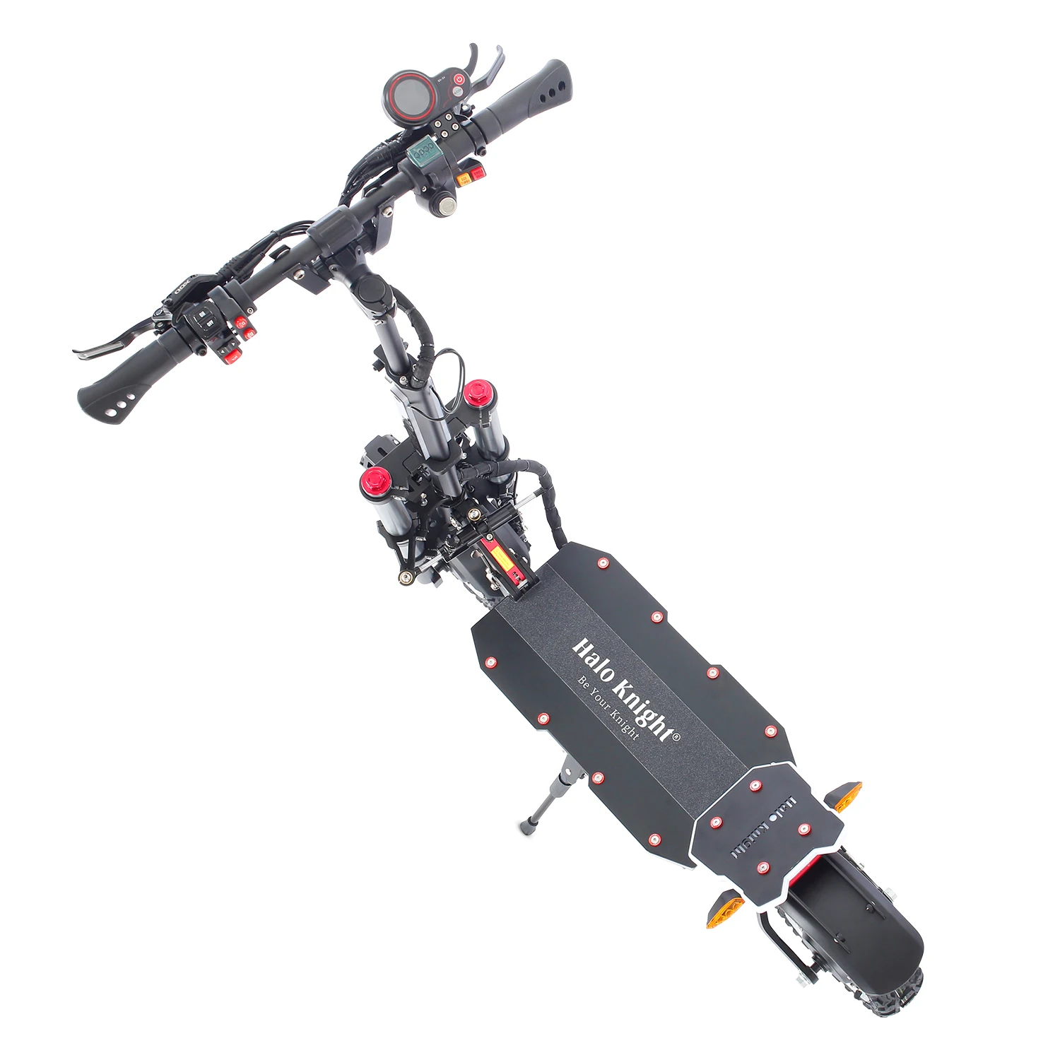 HaloKnight EU STOCK 6000W 95kmh Folding Powerful ELectric Scooter 38.4Ah  Dual Motor with XOD Brake Adult Off-Road Kick Scooter