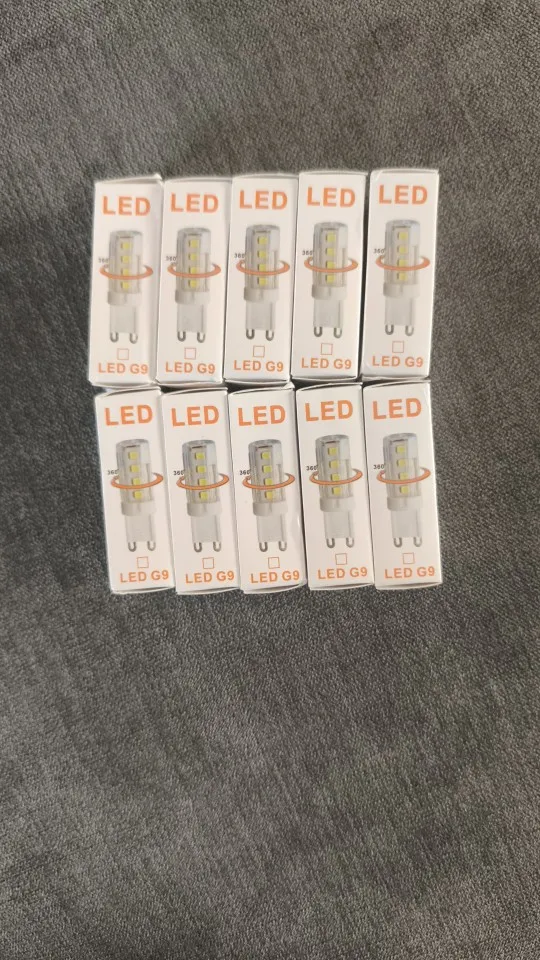 10Pcs G9 LED Lamp Brightest AC220V 230V 240V 7W Ceramic SMD 2835 LED Bulb Warm/Cool White Spotlight replace Halogen LED lighting photo review