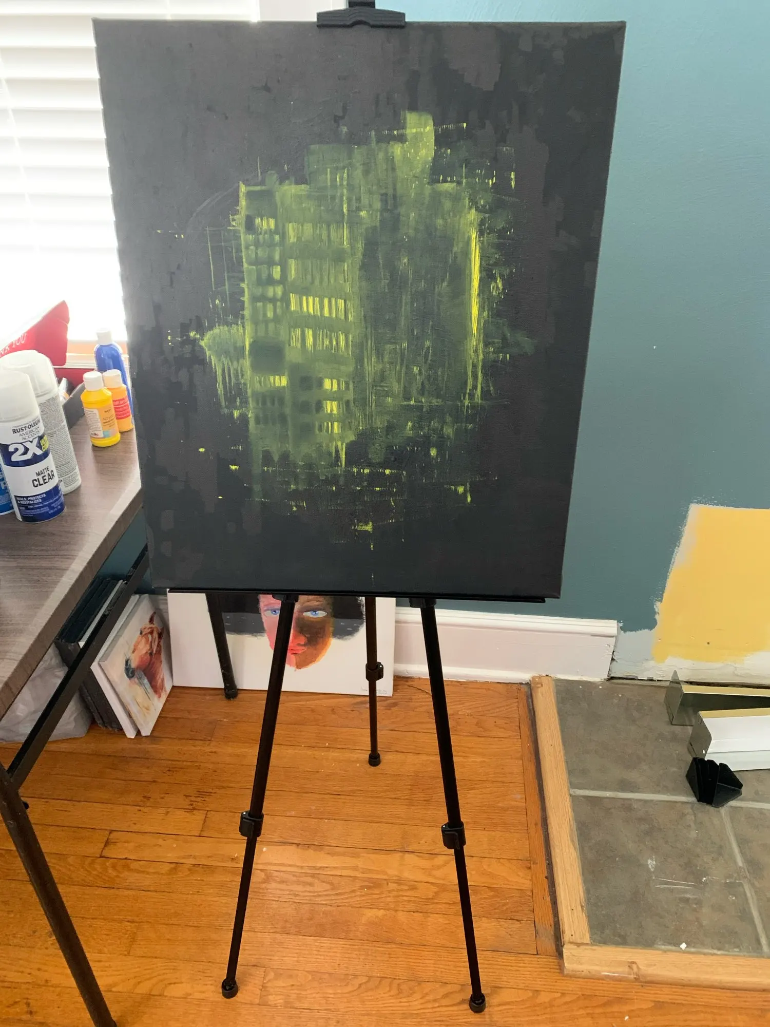 Quick-Fold Tripod Art Easel - Adjustable Drawing Stand