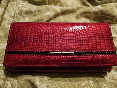 Genuine Leather Alligator Pattern Long Wallet photo review