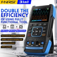2C23T Digital Oscilloscope Multimeter 3 in 1 Dual Channel 50MS/s Sampling Rate 10MHz*2 Bandwidth Function Signal Generator 1