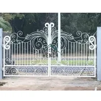 Fancy Driveway Wrought Iron Gates Design For Home China Manufacturers Suppliers 2
