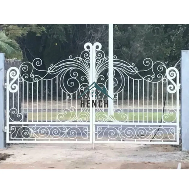 Garden Fence Driveway Wrought Iron Gates Design For Home China Manufacturers Suppliers 3