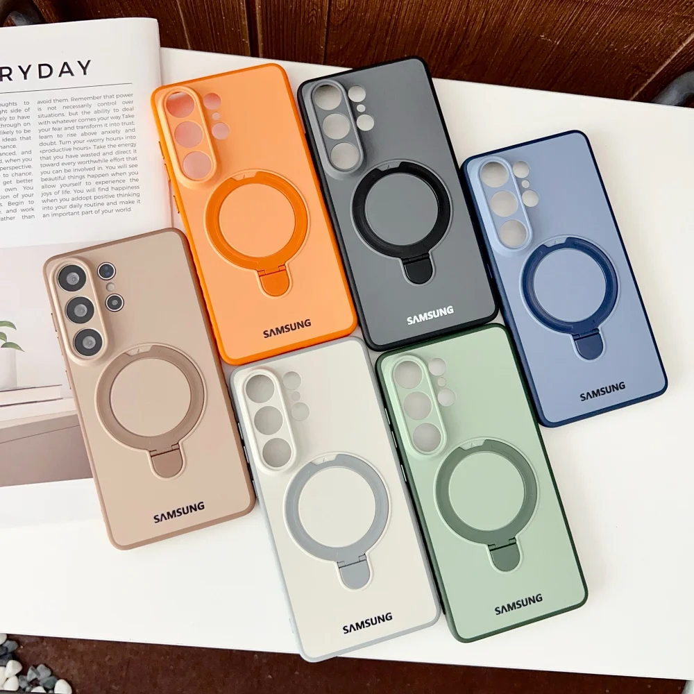 Enhanced Magnetic Phone Case with Magsafe Bracket and Optional Models Compatibility