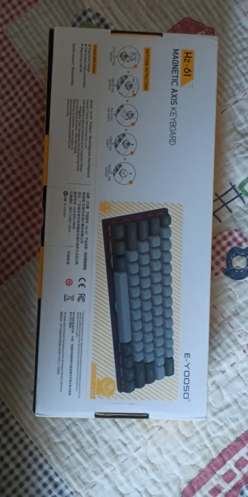 Hz-61 E-YOOSO RGB USB Mini 8K RT Mecânico Gaming Teclado