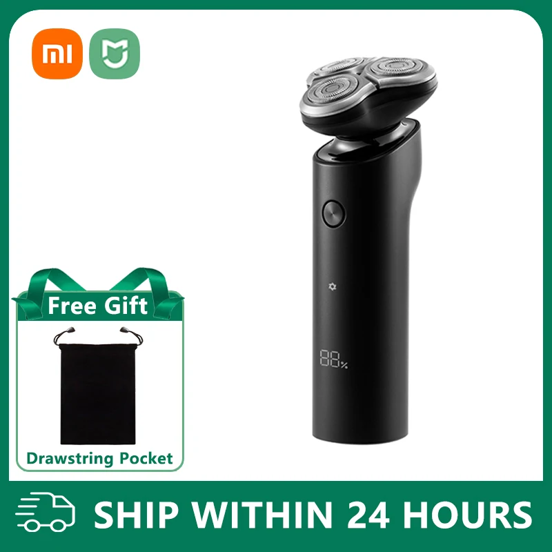 

Original Xiaomi Mijia S500 Electric Shaver Portable Dry Wet Shaving Washable Razor IPX7 Waterproof Beard Machine Trimmer for Men