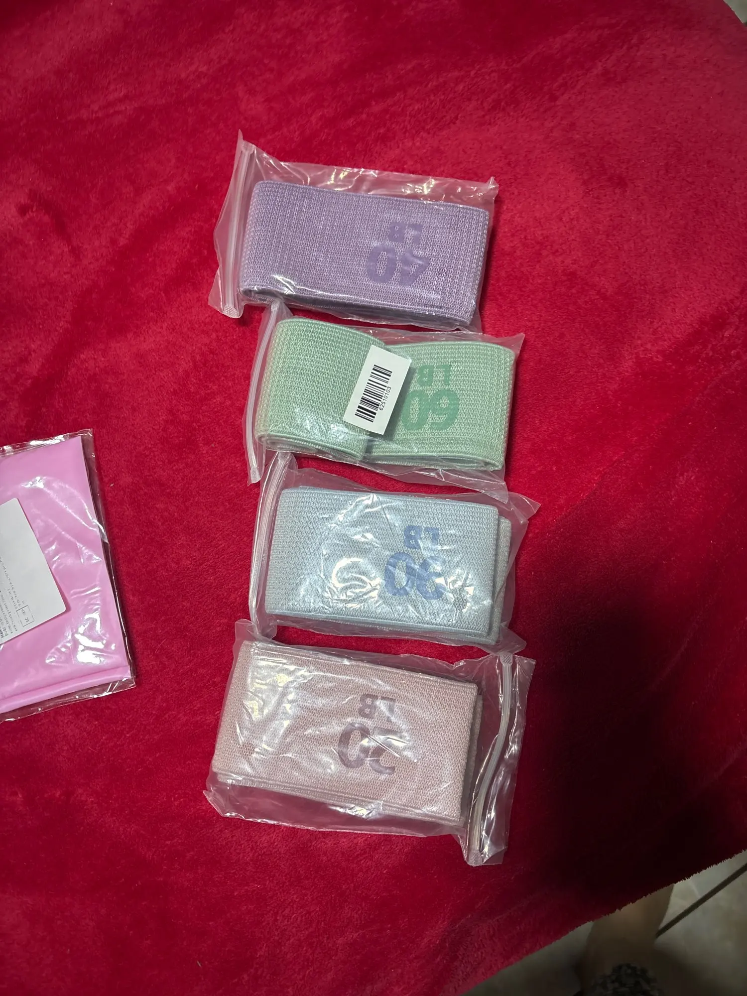 Bandes de résistance de Pilates