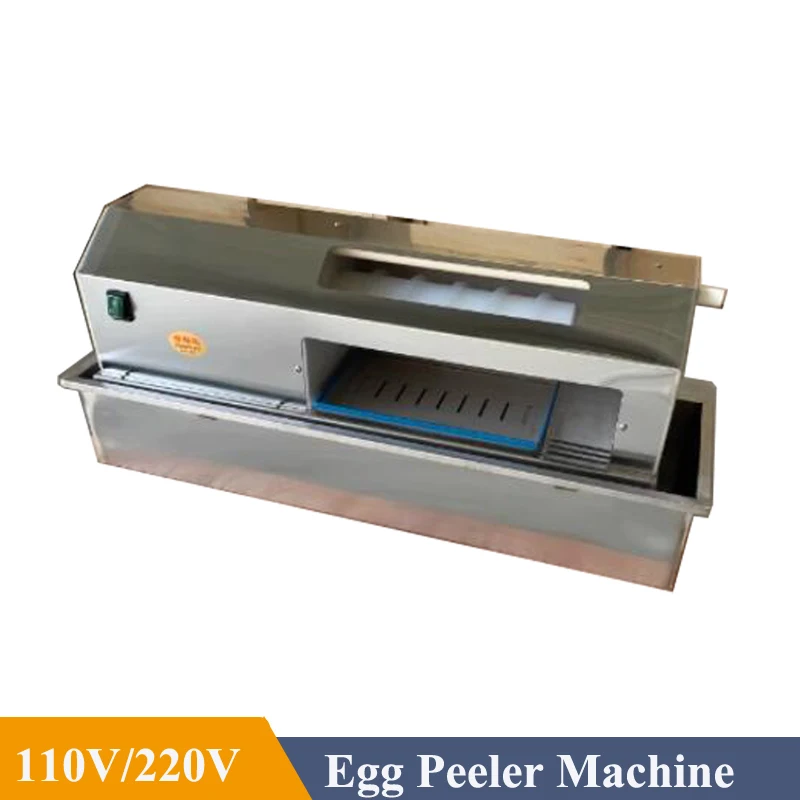 Commercial Electric Egg Sheller Peeling Machine Stainless Steel Chicken Egg Peeler Machine Egg Shelling Machine 2
