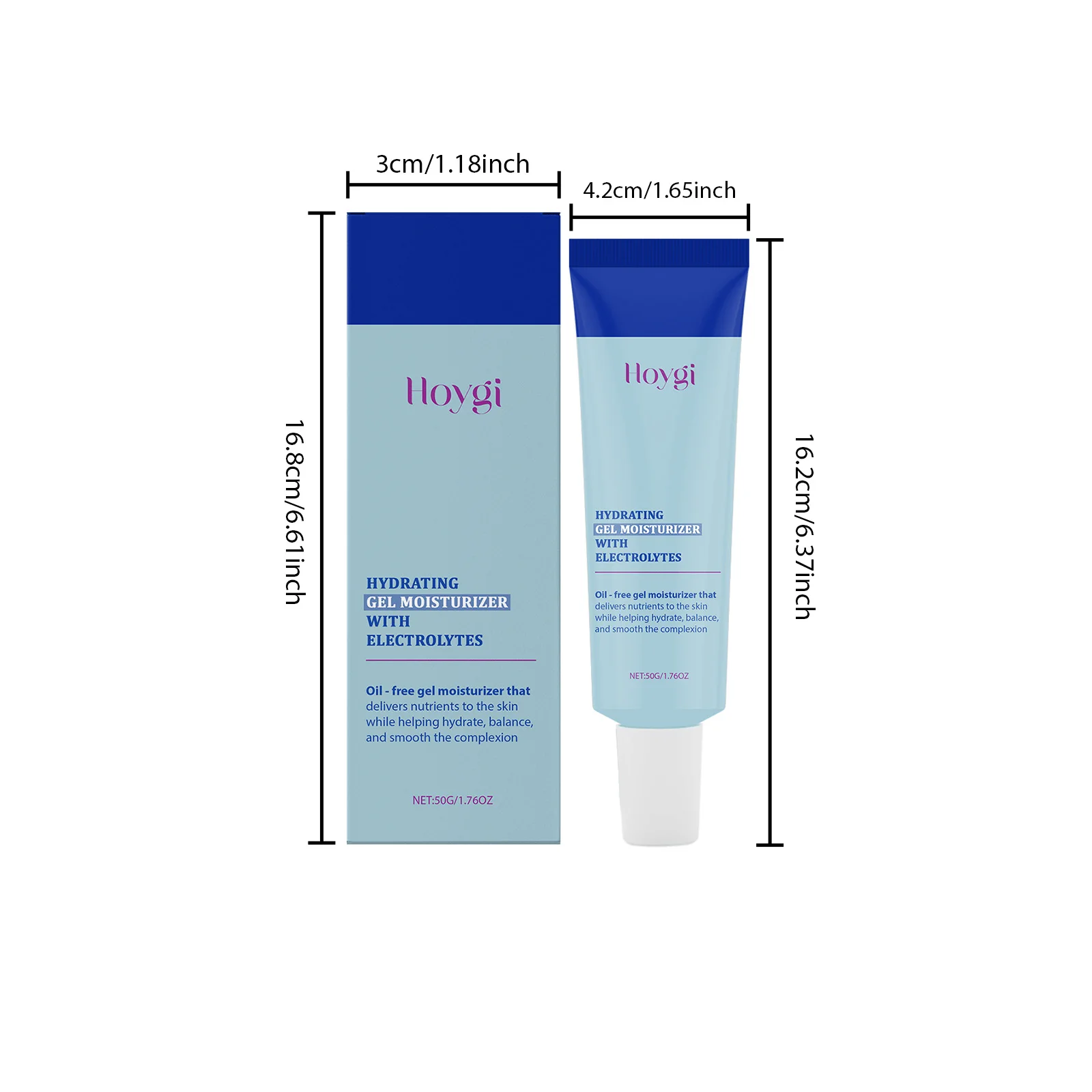 Hoygi Moisturizing Face Gel Deep Hydrating Reduce Dryness Refreshing Improve Skin Texture Anti-chapping Softening Face Care Gel
