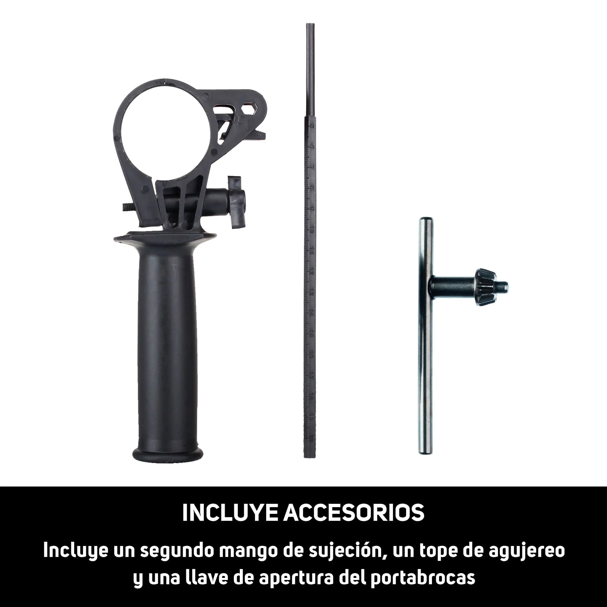 Taladro percutor de 500W ID500REA Casals Portabrocas de 13mm