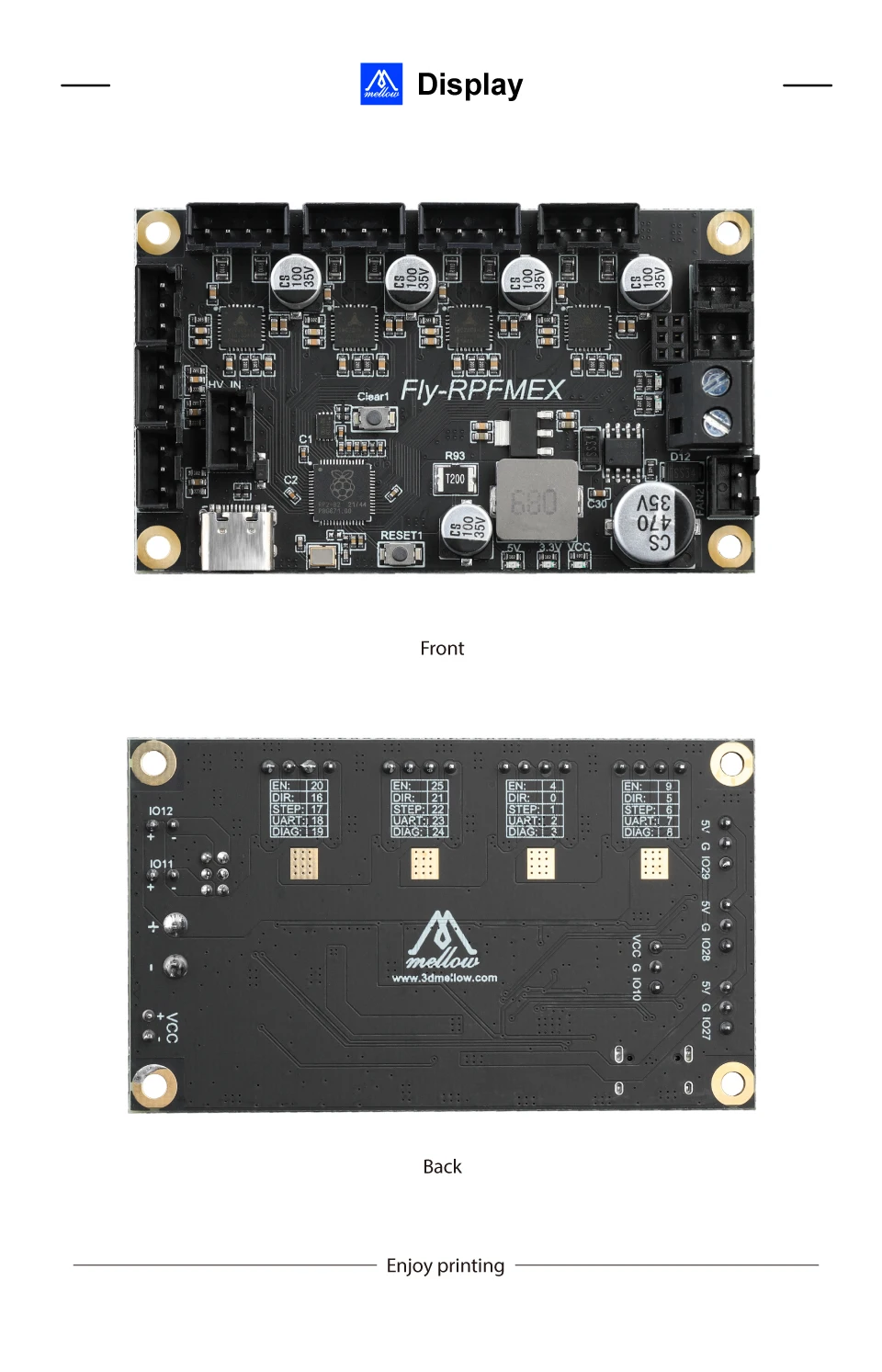 klipper e reprap e marlin para tmc2209