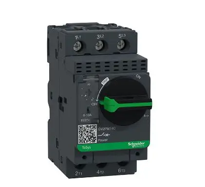 

GV2-PM32C 24-32A GV2PM32C автоматический выключатель двигателя TeSys, Вращающаяся ручка, 24-32A