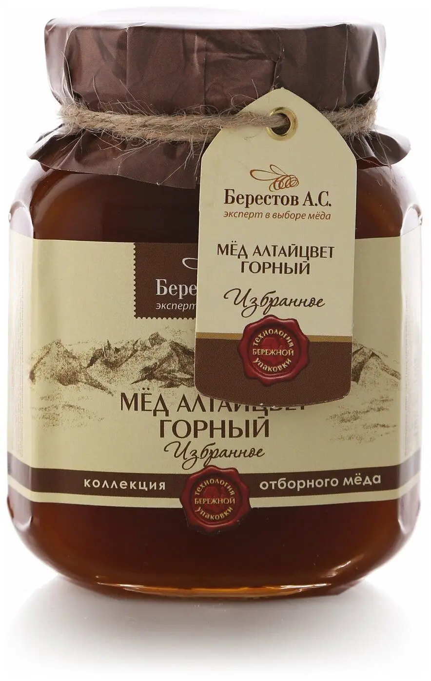 Упаковка 6 банок Мёд натуральный Берестов А