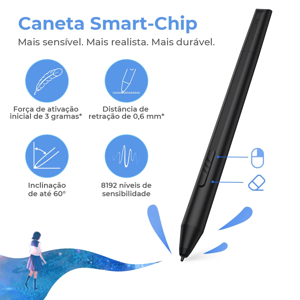 XPPen Artist Series Pen Display (2a geração) Artist 12 13 16