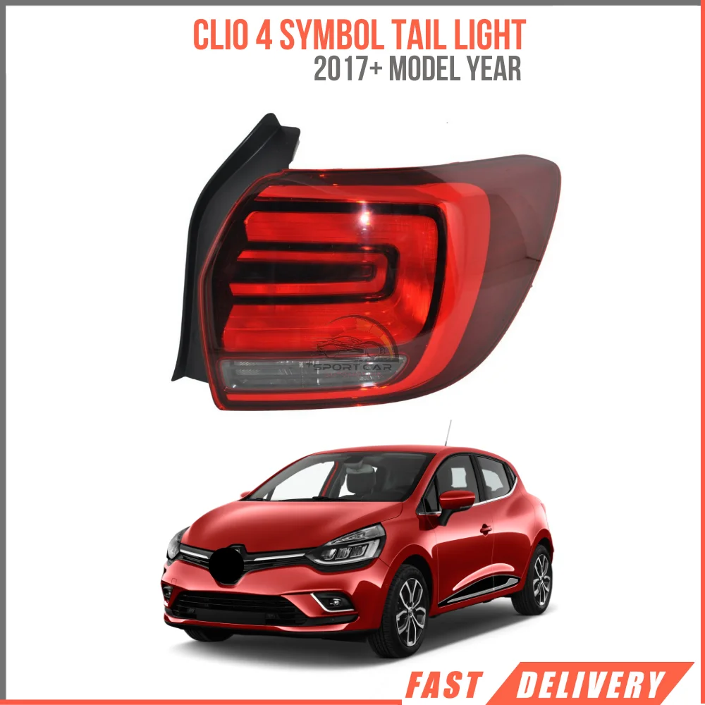 

Задний фонарь со встроенным знаком для RENAULT CLIO IV 2017, с левой и правой стороны, OEM 265505392R 265550533R, высокое качество