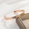 Ayatul Kursi Cuff Bangles For Child Baby Size Arabic Bracelet Messenger Islam Muslim Allah Bless Jewelry 4