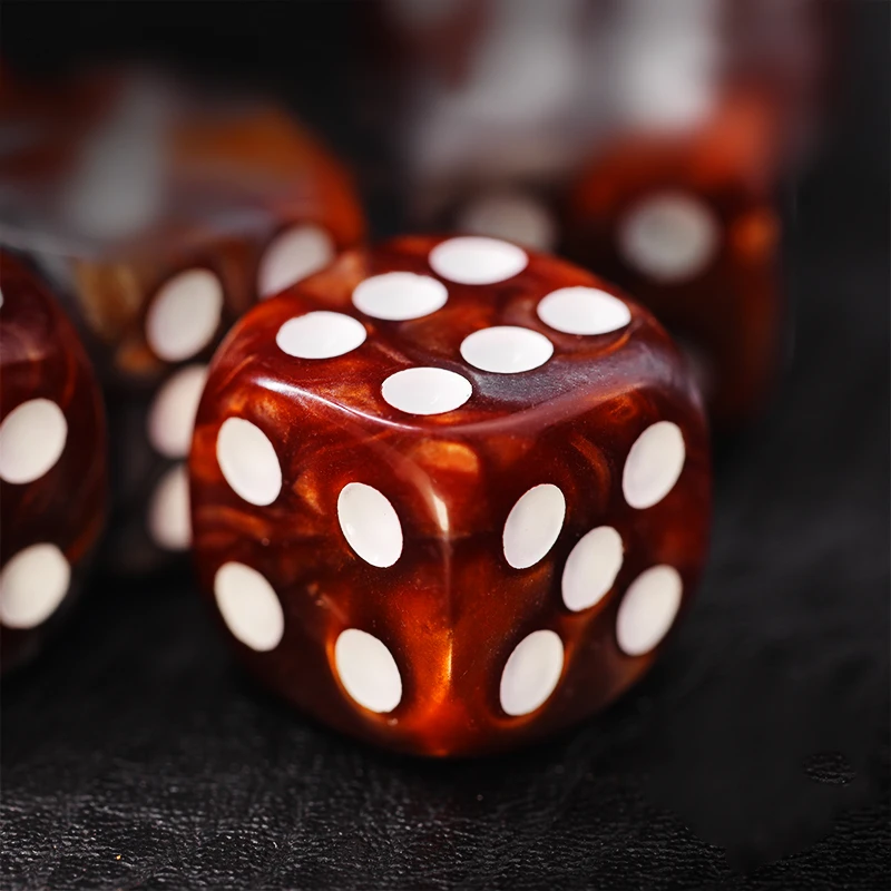 Brown Points D6 Dice Set Warhammers 40K Cthulhu Board Game game dice