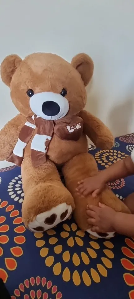 Teddy Bear With Scarf photo review