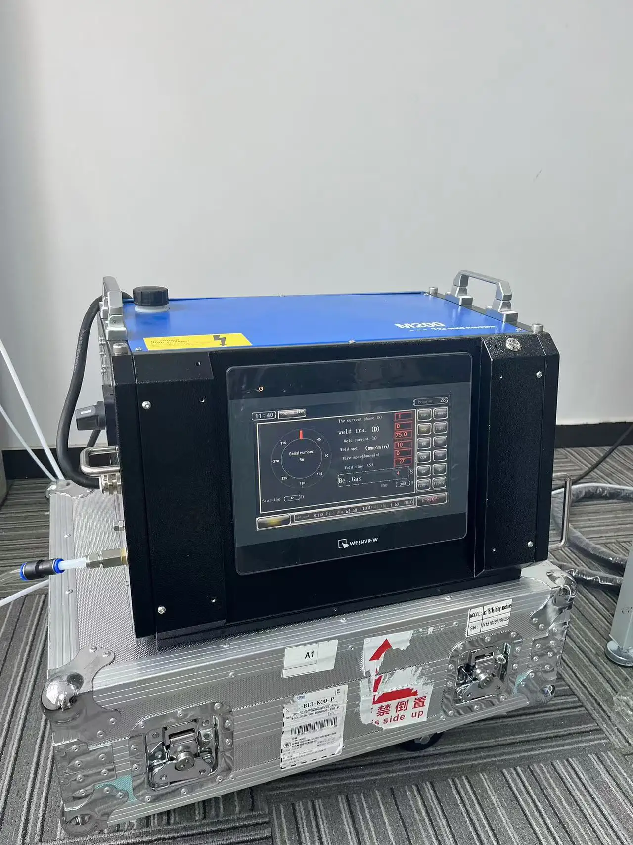 GhionChion argon arc welding orbital pipe welding machine TIG AC/DC 220V welding equipment 3