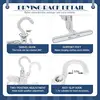 **2-Pack Foldable 5-Prong Clothes Drying Racks** 3