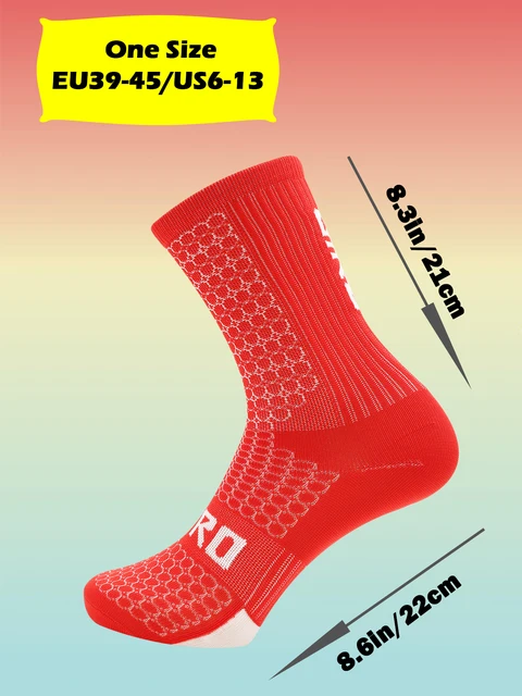 Chaussettes de cyclisme professionnelles, chaussettes de Compression respirantes pour hommes et femmes, chaussettes de sport, de course, de basket-ball 6 Chaussettes de cyclisme professionnelles, chaussettes de Compression respirantes pour hommes et femmes, chaussettes de sport, de course, de basket-ball 6