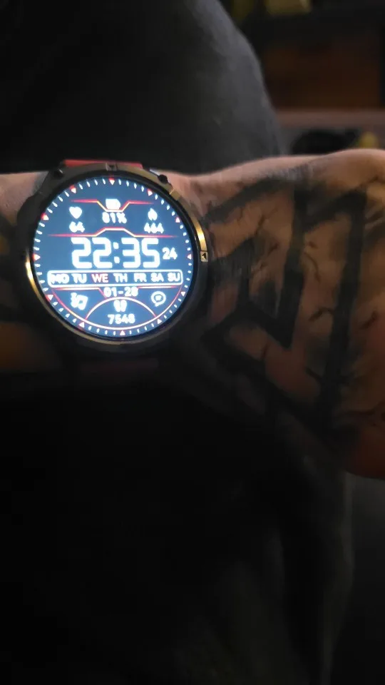 Nuevo reloj inteligente Zeblaze Stratos 4 GPS 2025, pantalla AMOLED de 1,43 ", brújula, altímetro barométrico, linterna, llamadas de voz, reloj inteligente photo review