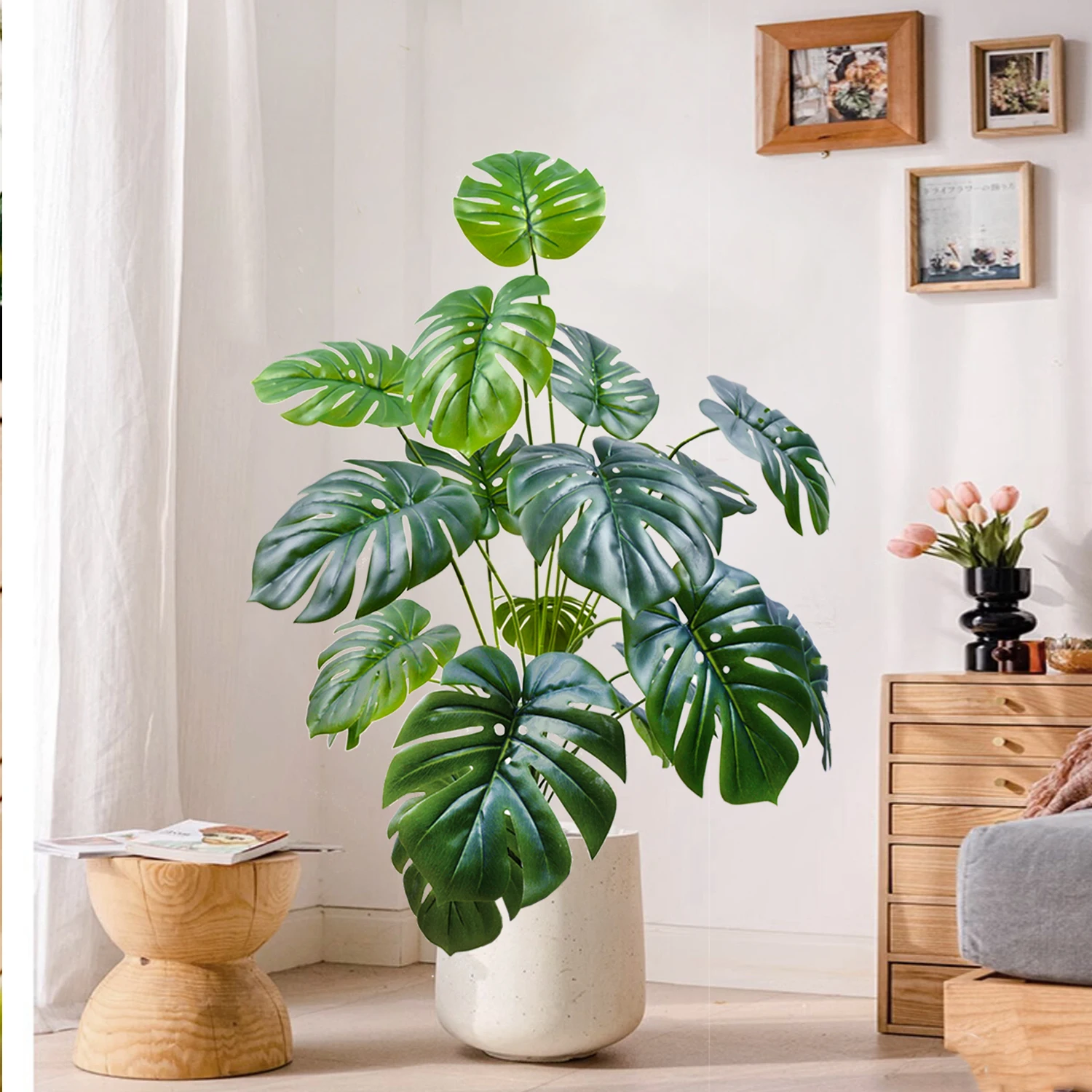 Ornamental Artificial Monstera Plant