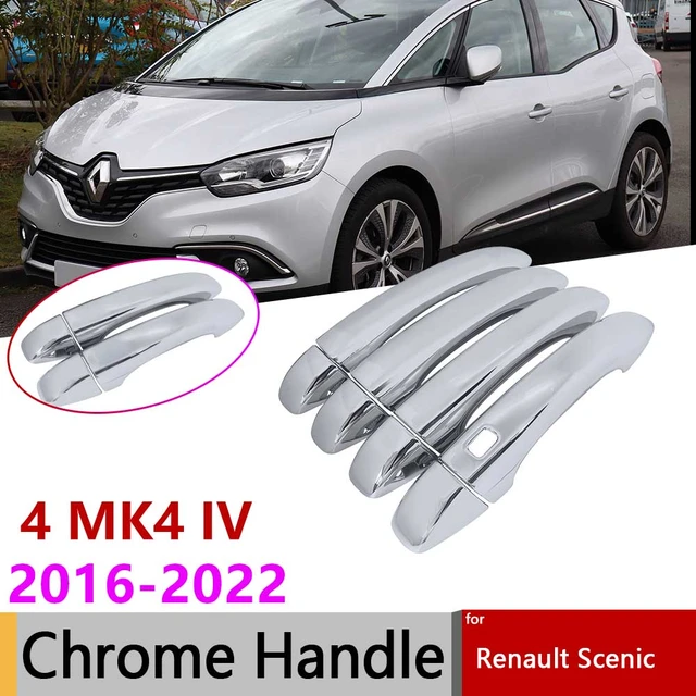 Auto türgriff abdeckung für Renault Clio IV Clio 4 mk4 abs Chrom Auto  türgriff abdeckung Zubehör - AliExpress