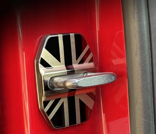 Cache De Serrure De Porte Pour Peugeot Expert - Protection Anti-pluie/rouille En Acier Inox - Prise Carbone - 4