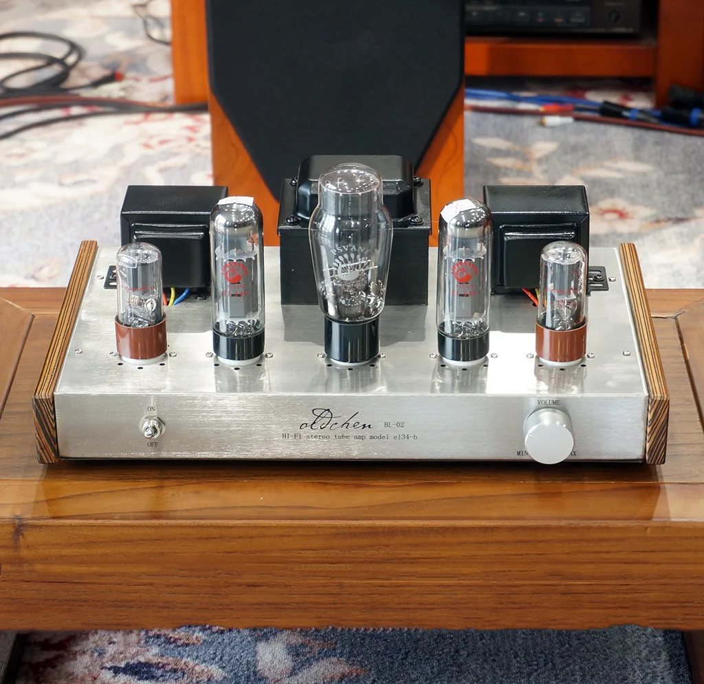 EL34 4本　　ECC83S 5本　セット Oldchen Silver EL34 Tube Single-Ended Amplifier 6SN7 5u4g amp