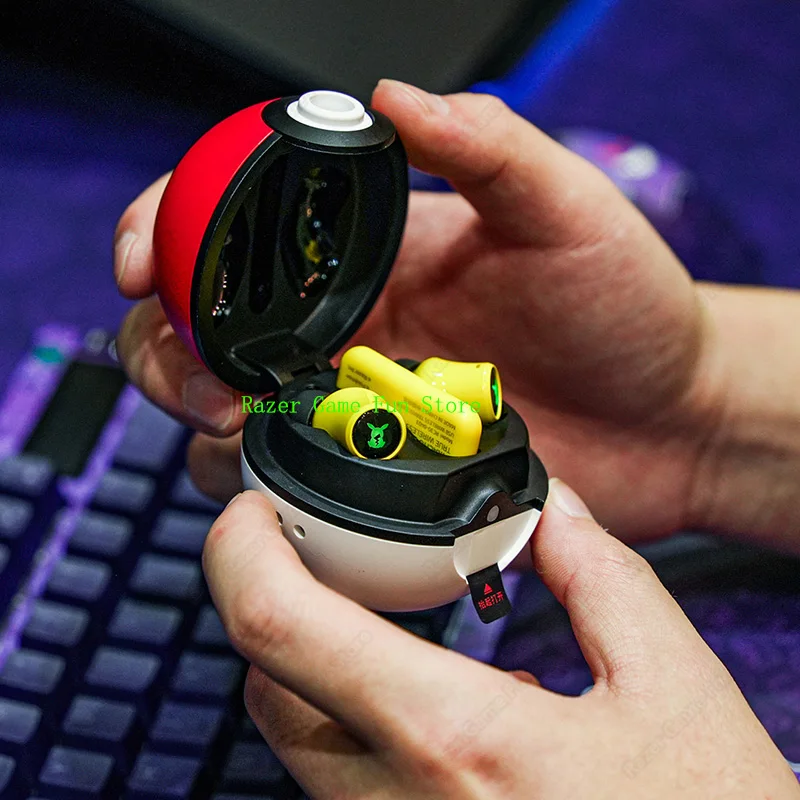 Razer×Pokemon ピカチュウ ヘッドホン Razer RAZER-ポケモンピカチュウヘッドセット,ハイパースピード