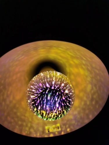 3D Colorful LED fireworks Light Bulb photo review
